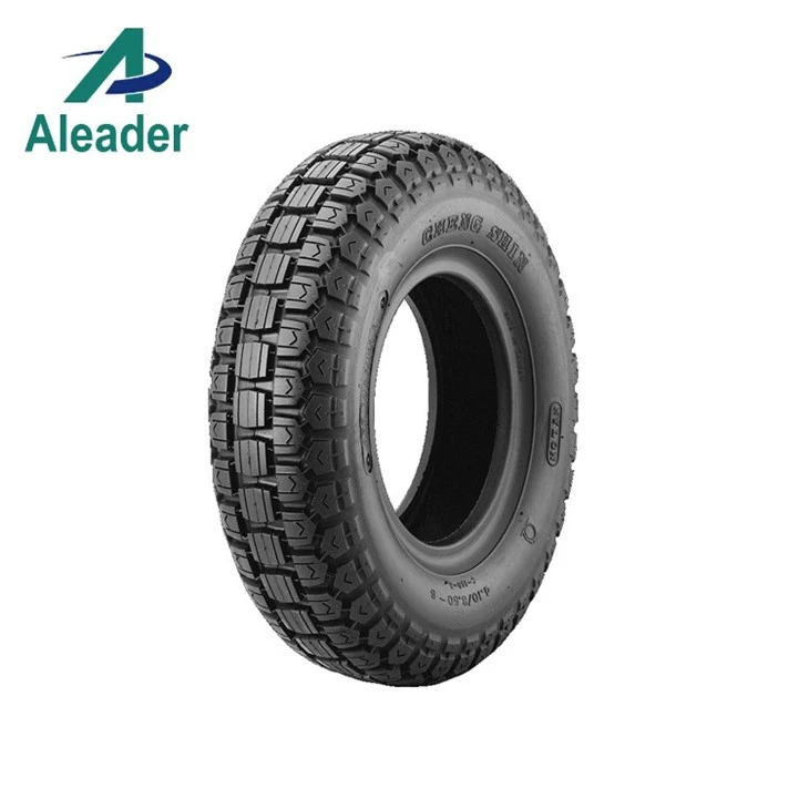 3.50-8 Pu Foam Filled Solid Rubber Tyres factory