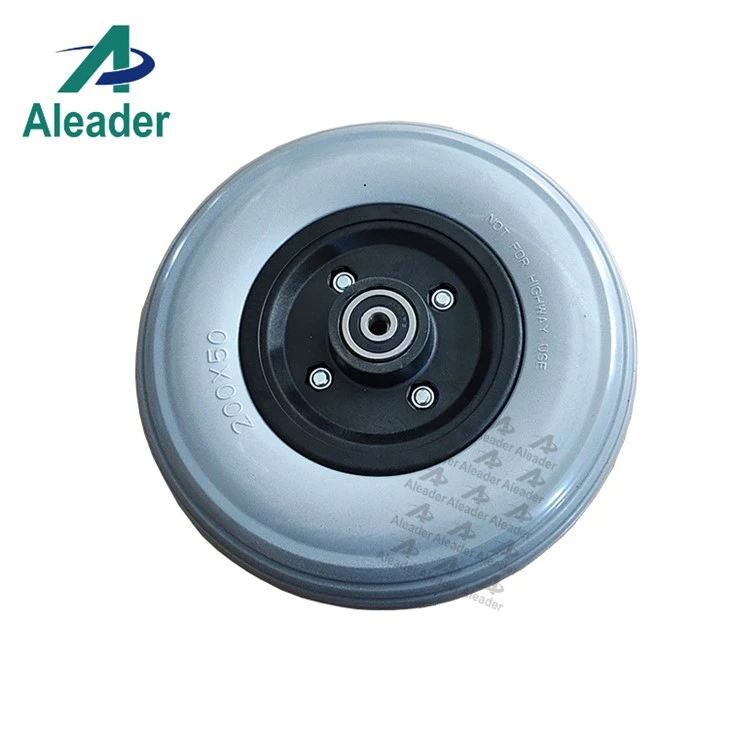 Caster PU Solid Olwynion
